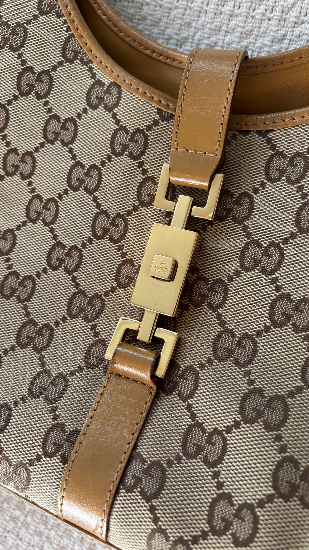 Gucci Jackie GG Canvas Vintage